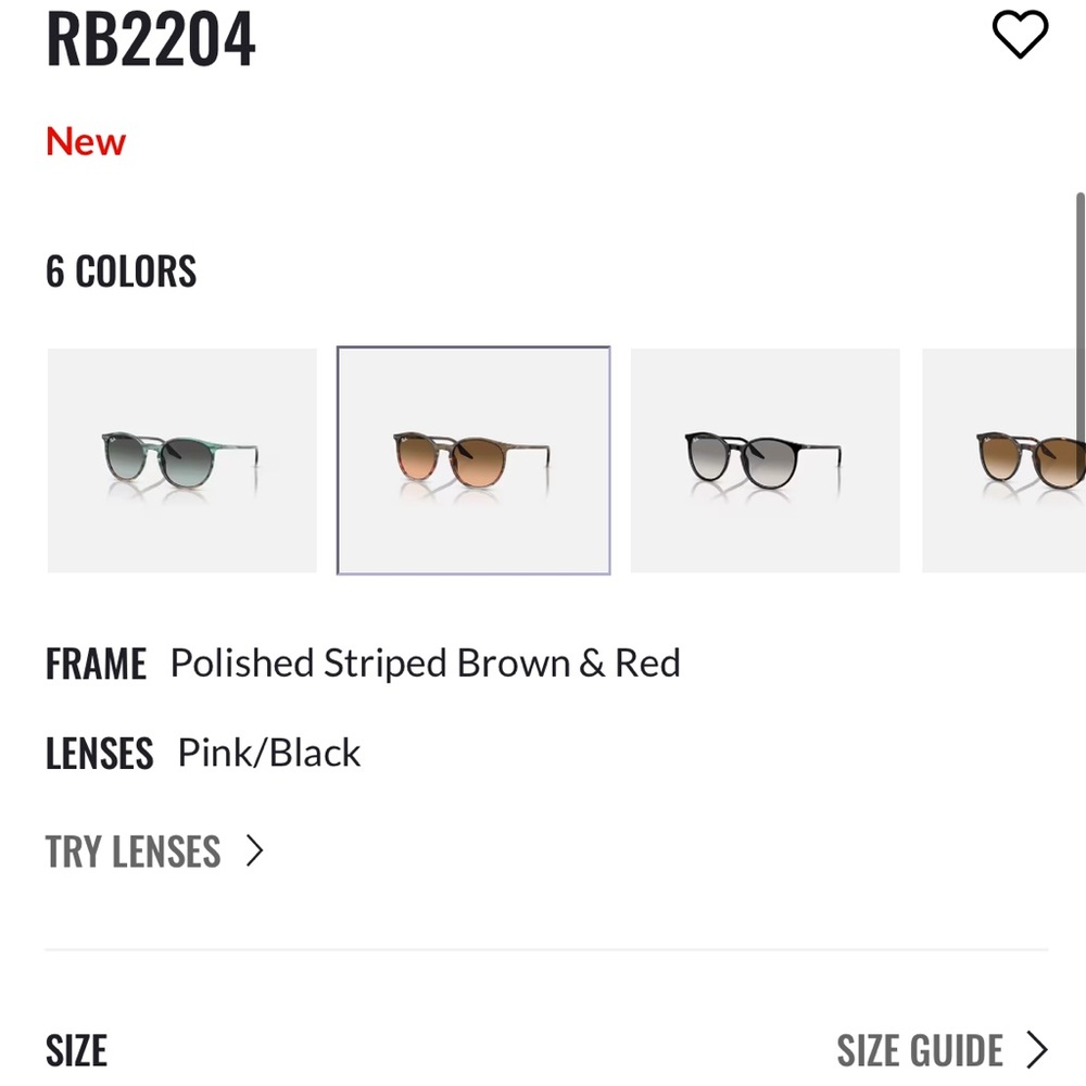 Beautiful Ray Bans NWOT